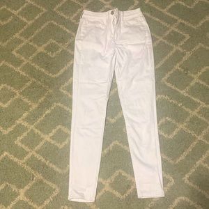 White jeans